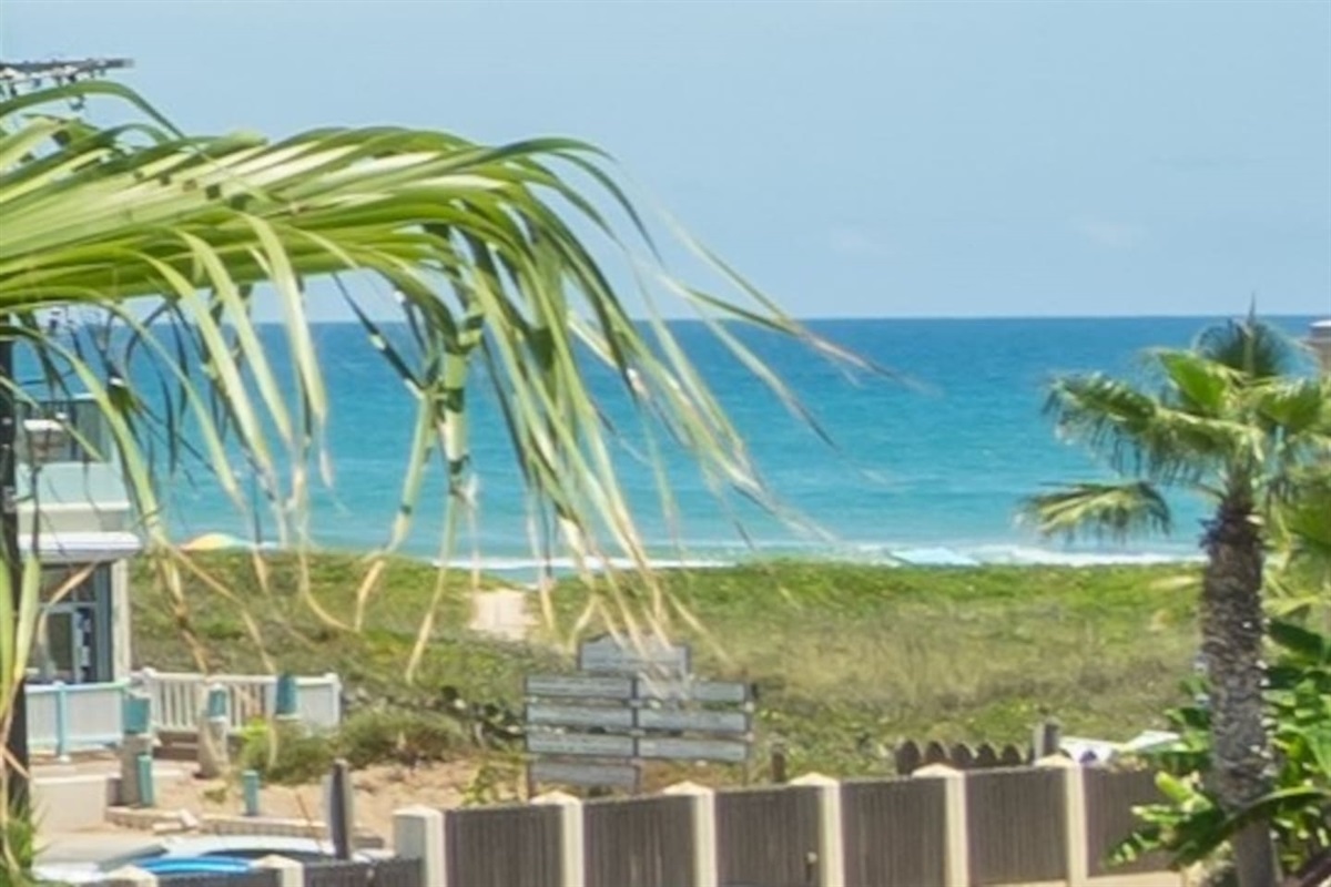 Beach Access #1 is Less Than 150 Yards Away (Zoomed View,)