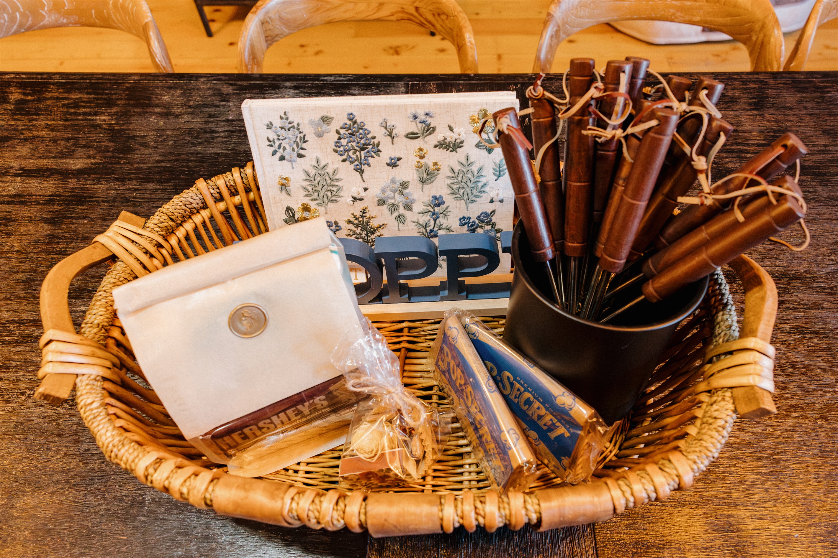 Thoughtful amenities welcome guests to Poppywood Pines, including firewood and s'mores supplies for cozy evenings. This pet-friendly Show Low cabin provides everything you need for a memorable White Mountains vacation with outdoor adventures and mountain c
