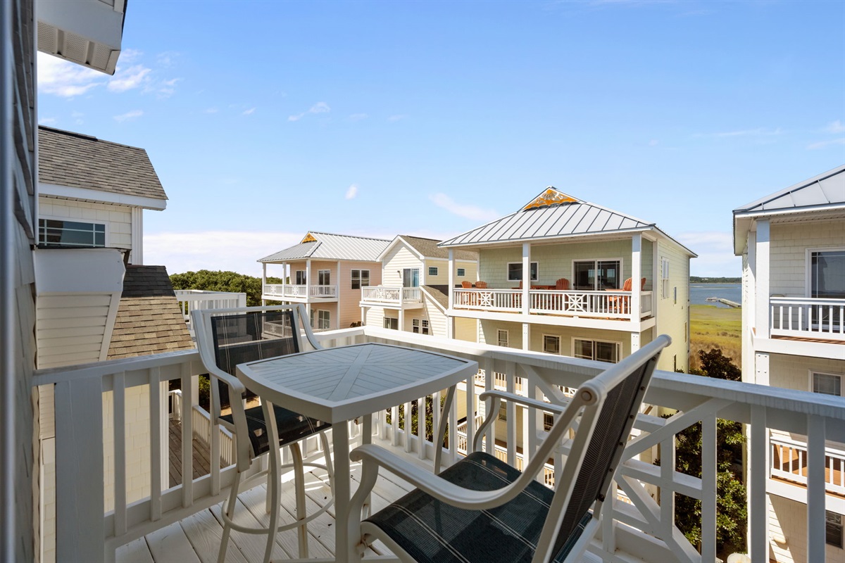 A balcony with a view like this invites endless possibilities