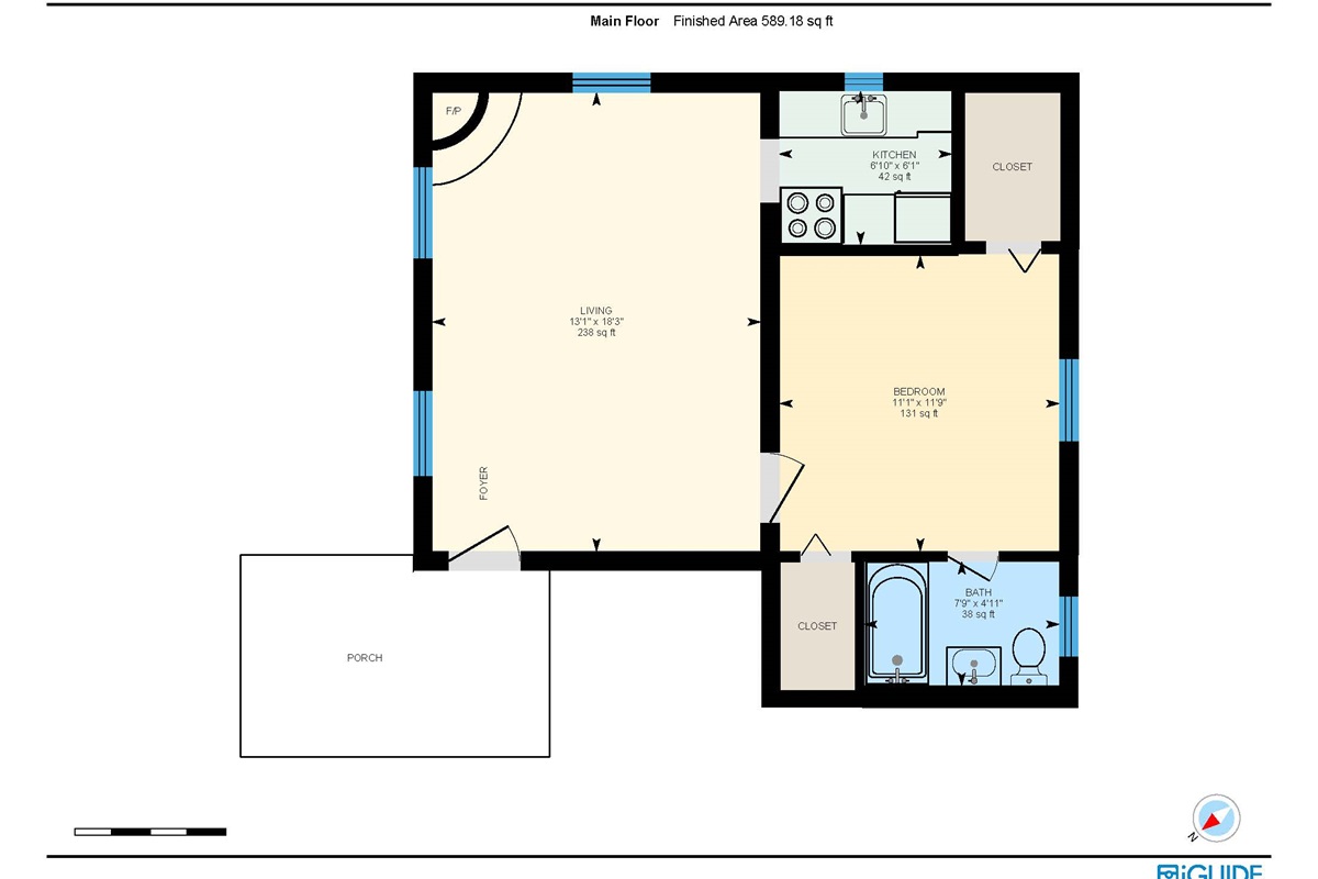 Casita H Floor Plan