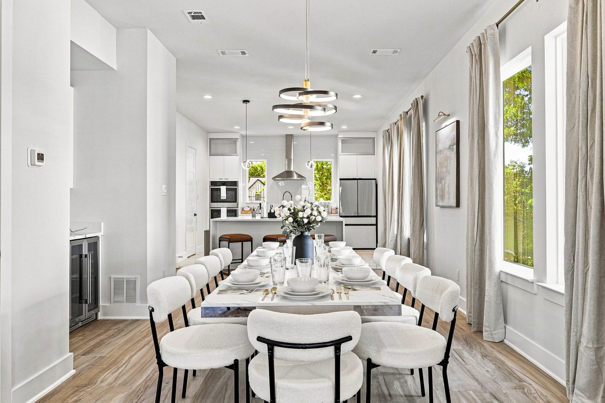 Gather around the chic table for delightful meals and unforgettable moments!