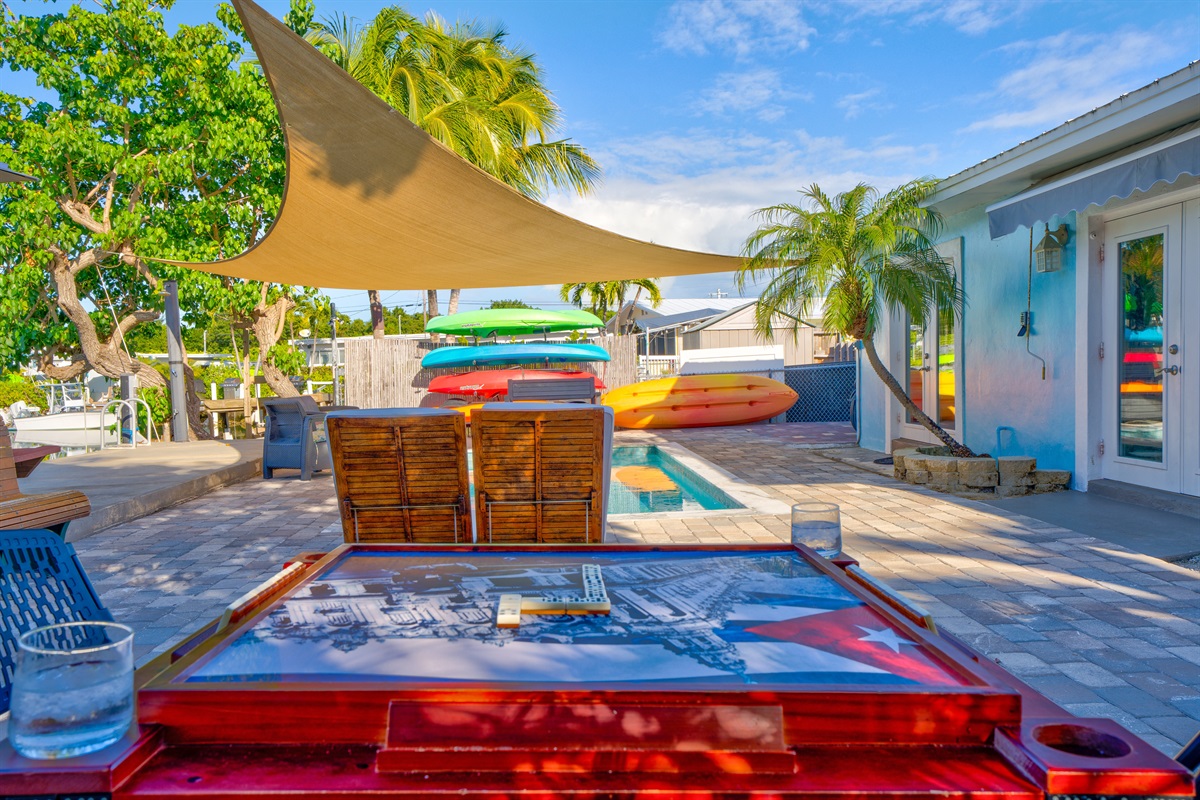 Plenty of space for the entire family to hang out.