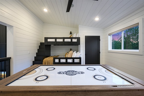 This upstairs space is a guest favorite.