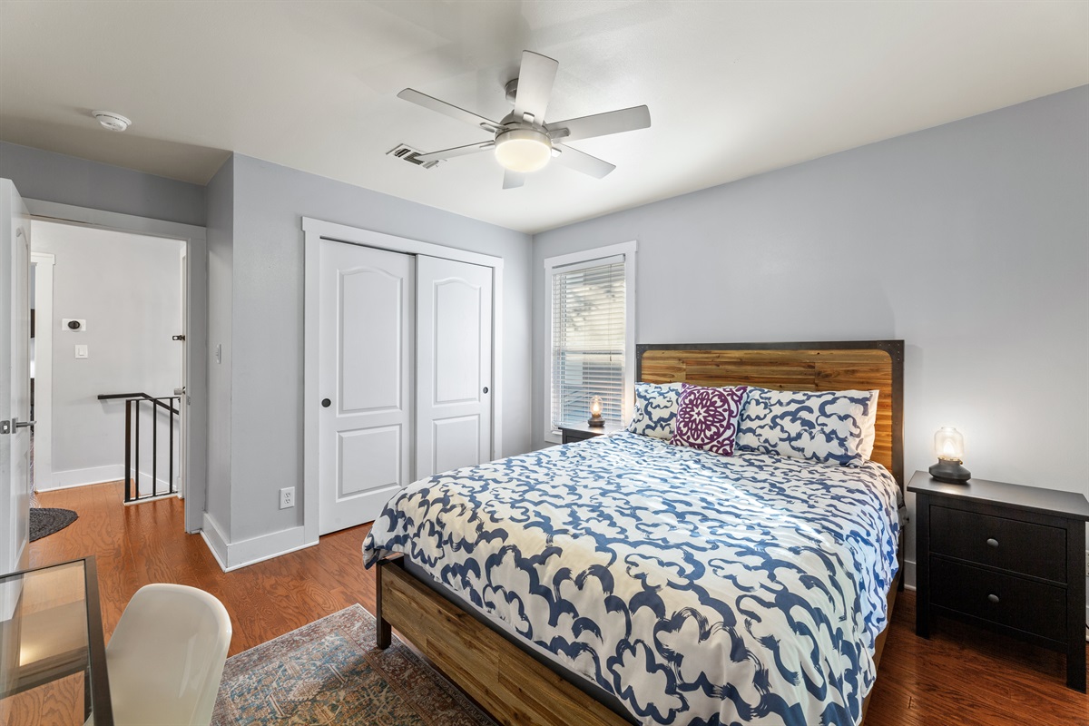 Comfortable Queen Bed