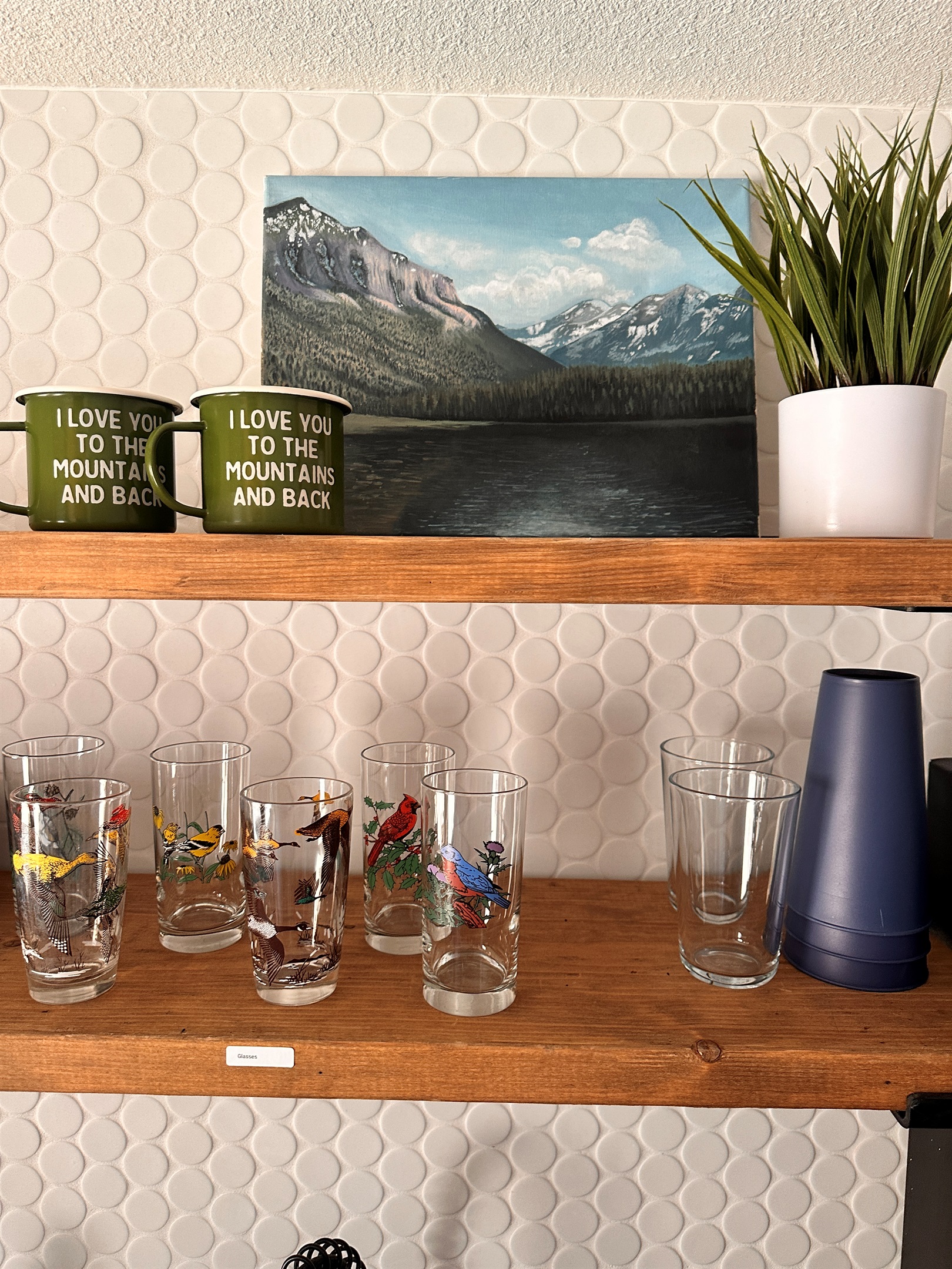 Vintage glasses for charm