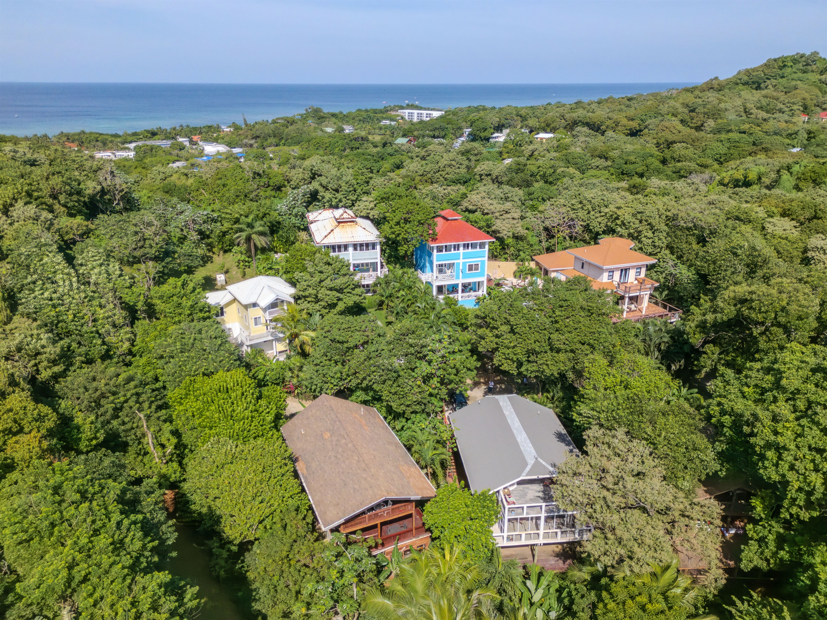 Arial View House and West Bay