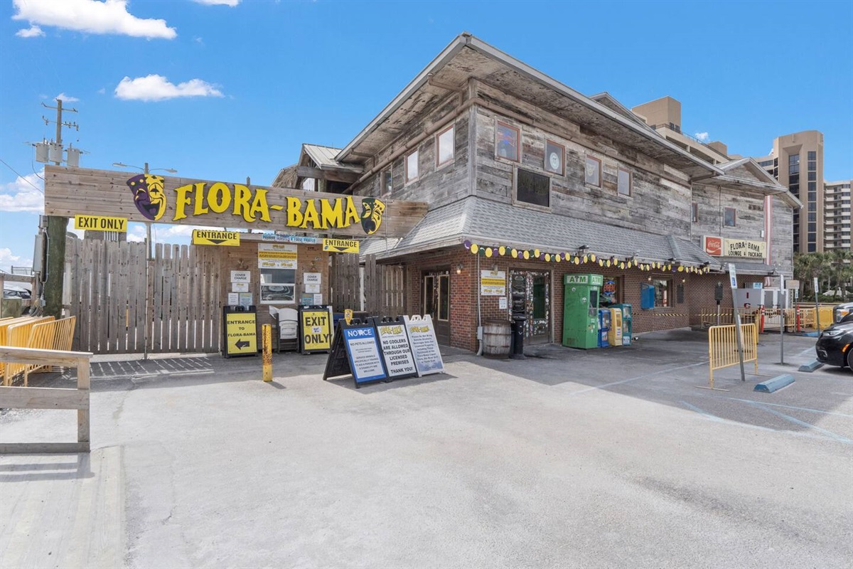 Flora-Bama - gotta stand in both AL and FL at the same time before you leave!