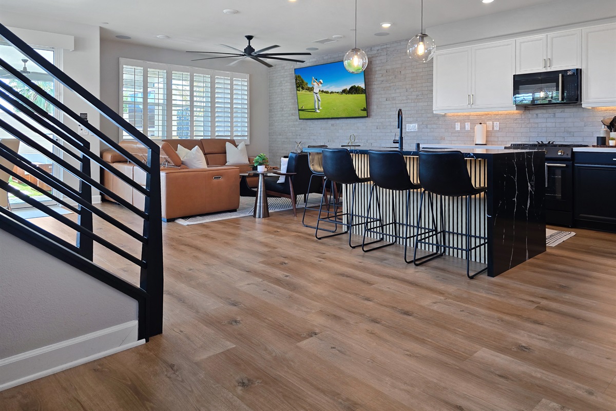 Embrace an open, airy space filled with natural light and effortless flow.