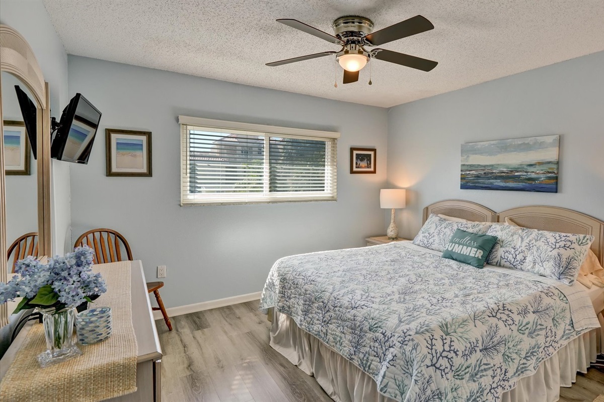 Guest Bedroom with King Bed