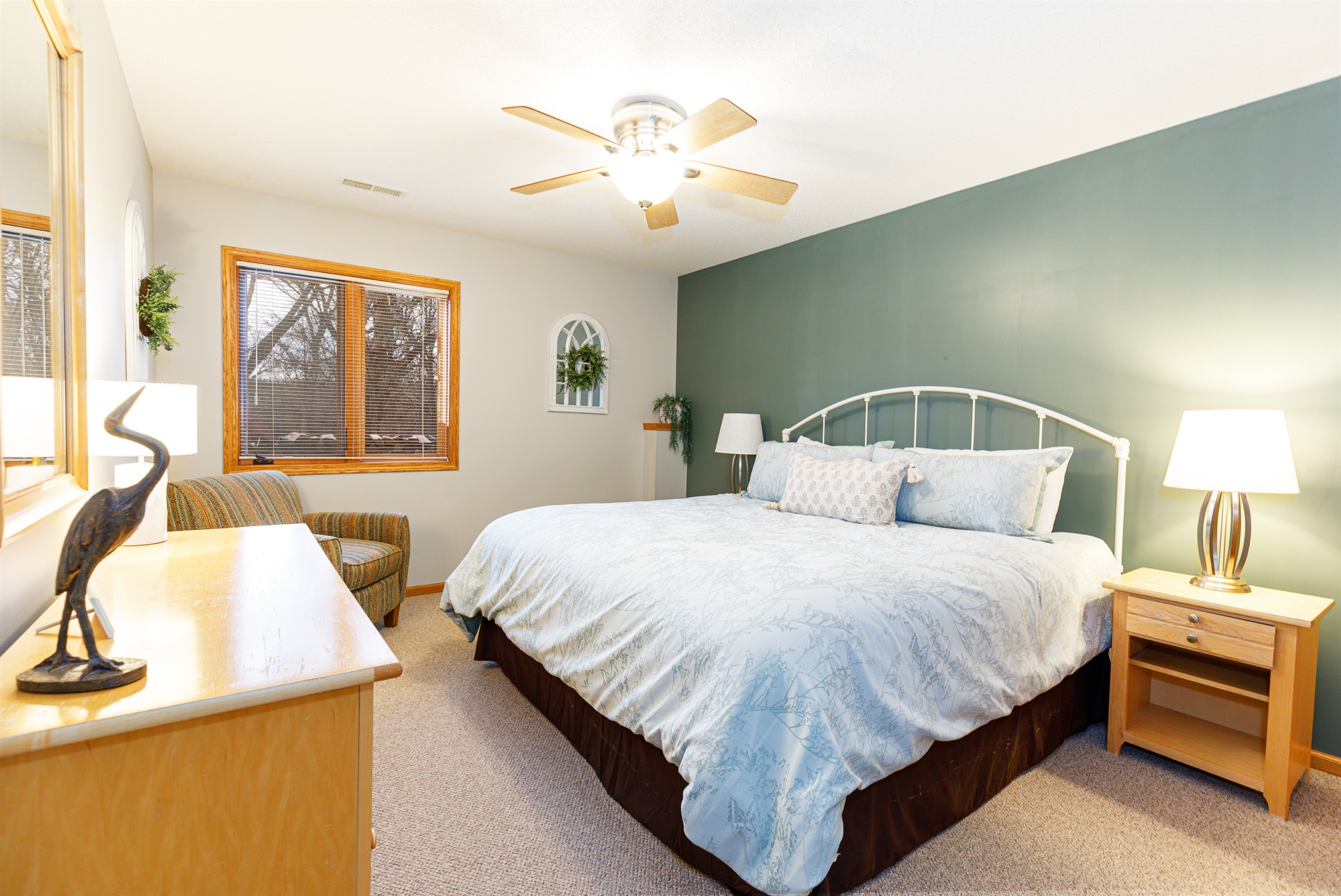 Bedroom 4 features a King bed and a bathroom directly adjacent