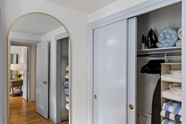 Closet inside the bedroom