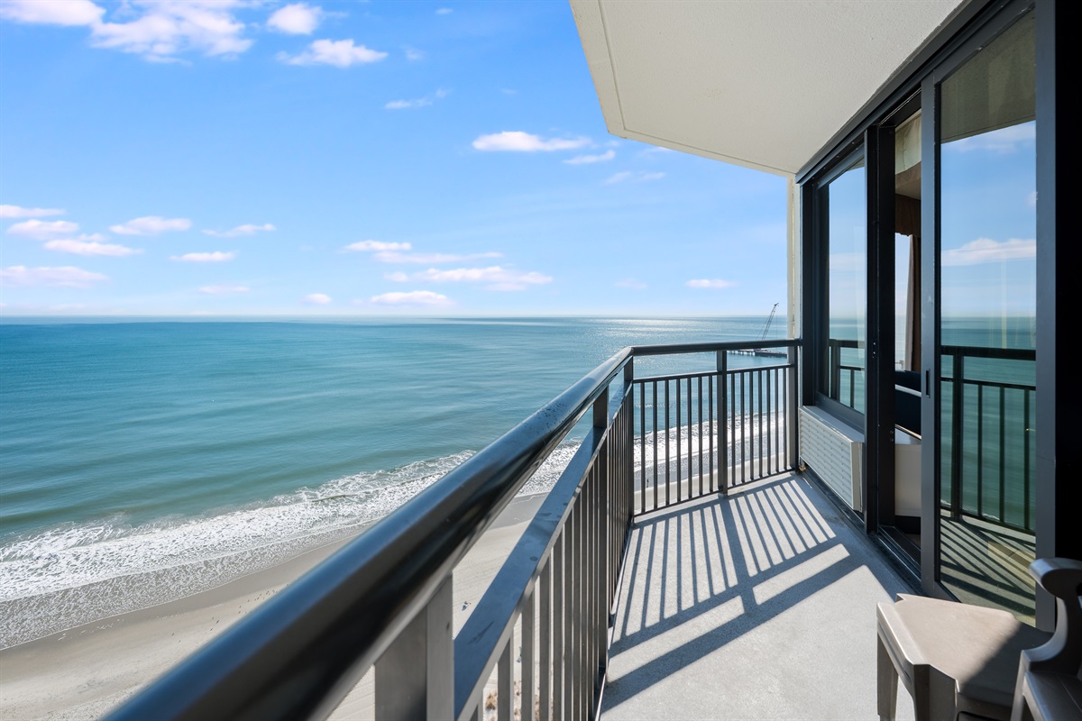 Breathtaking Views from Balcony!