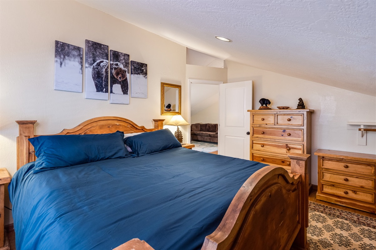 3rd Floor- Cal king bed. 