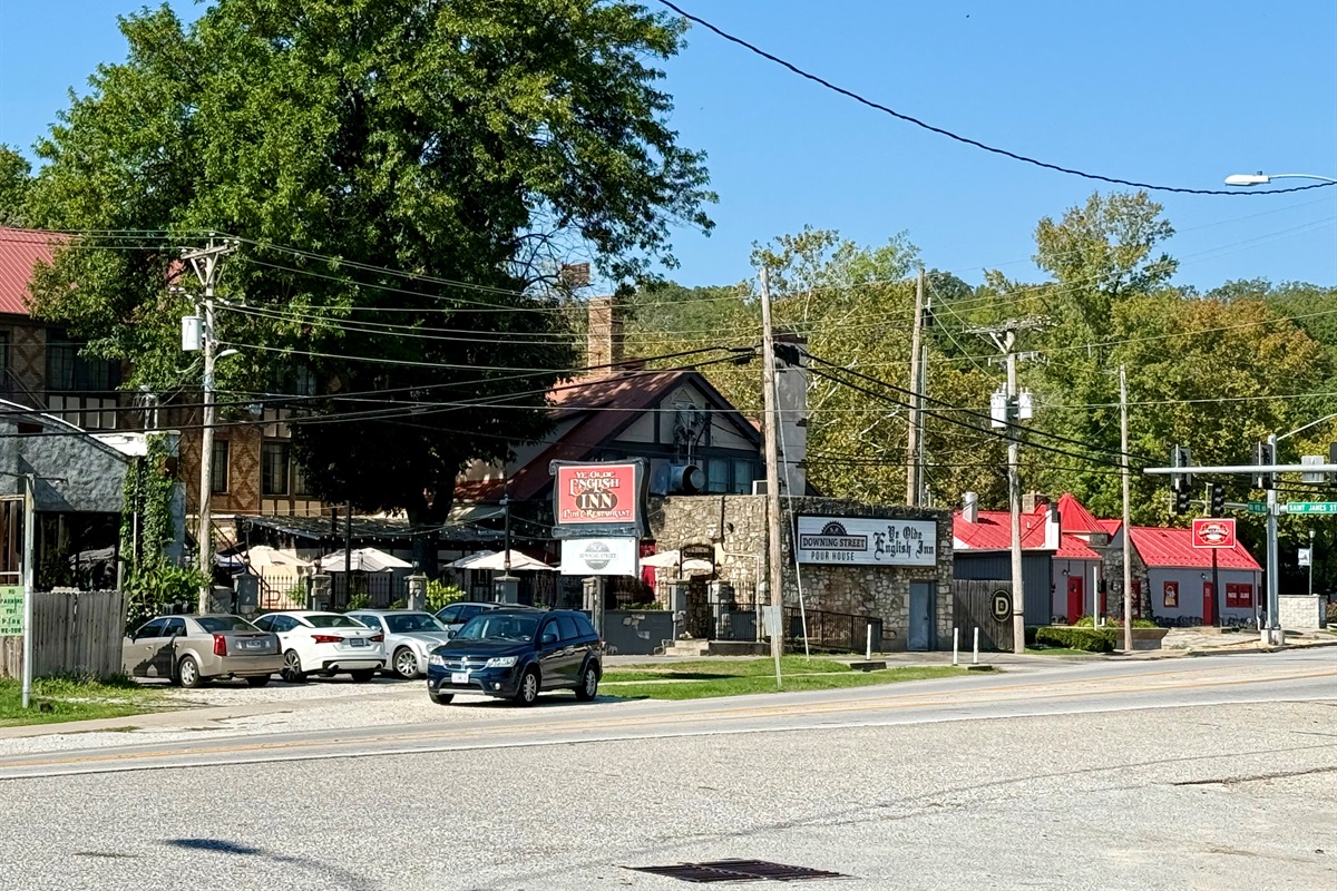 Right across the street from Historic Downing Street