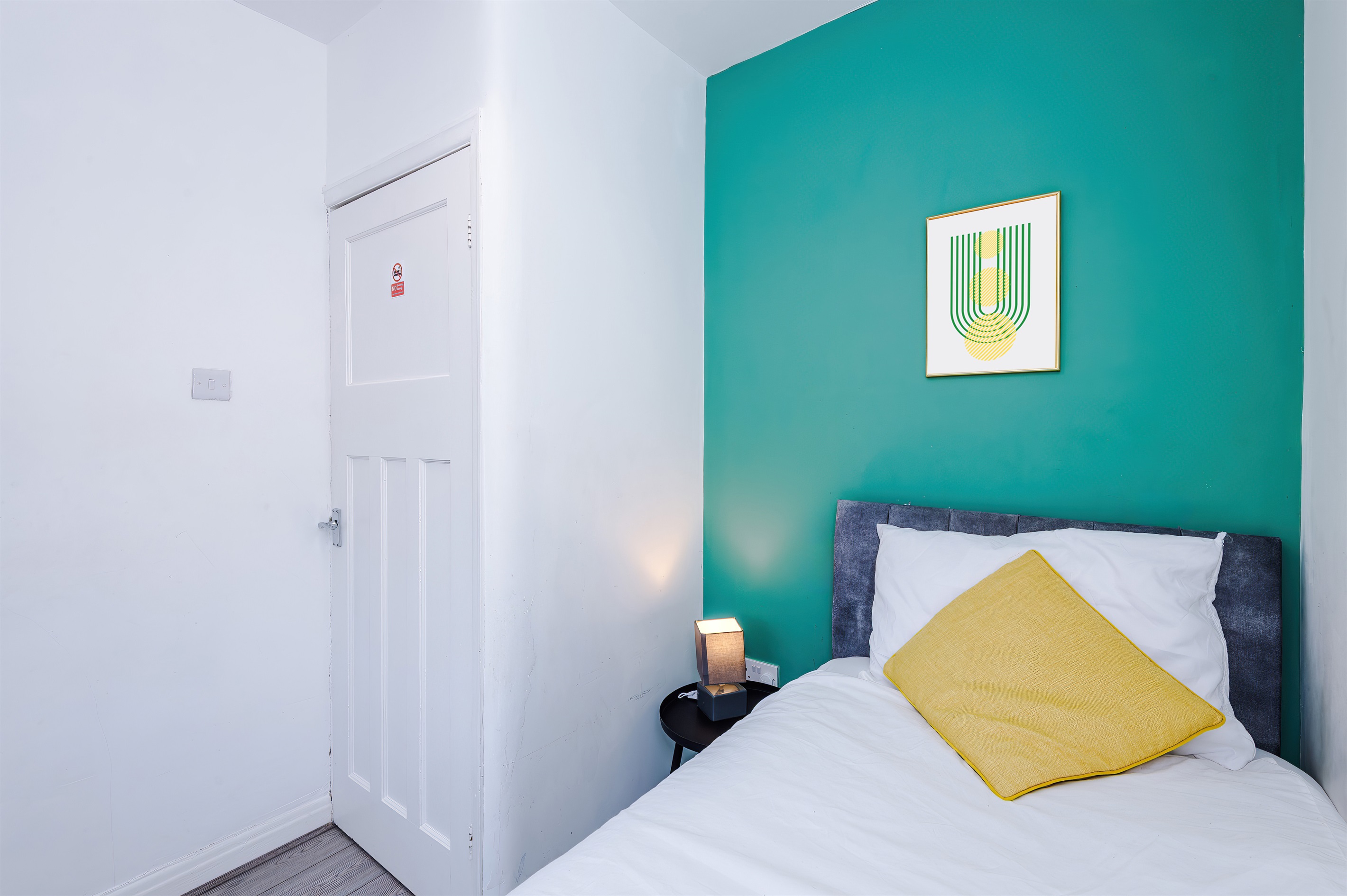 Bedroom 3 benefits from a hotel comfort single bed