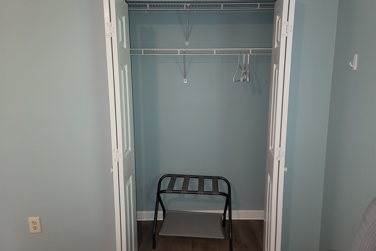 Double Queen Master Bedroom closet