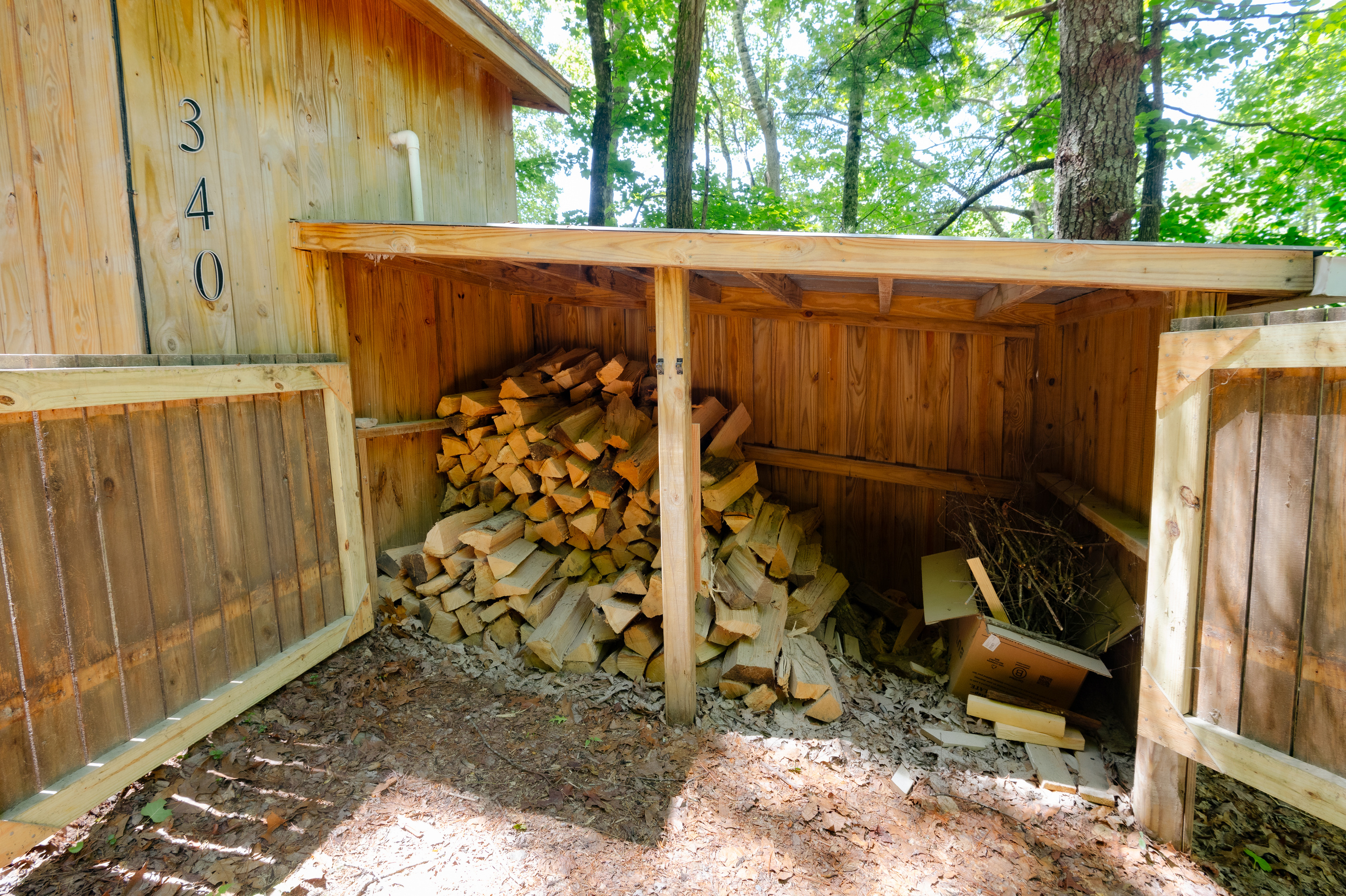 We stock firebuilding supplies for your stay