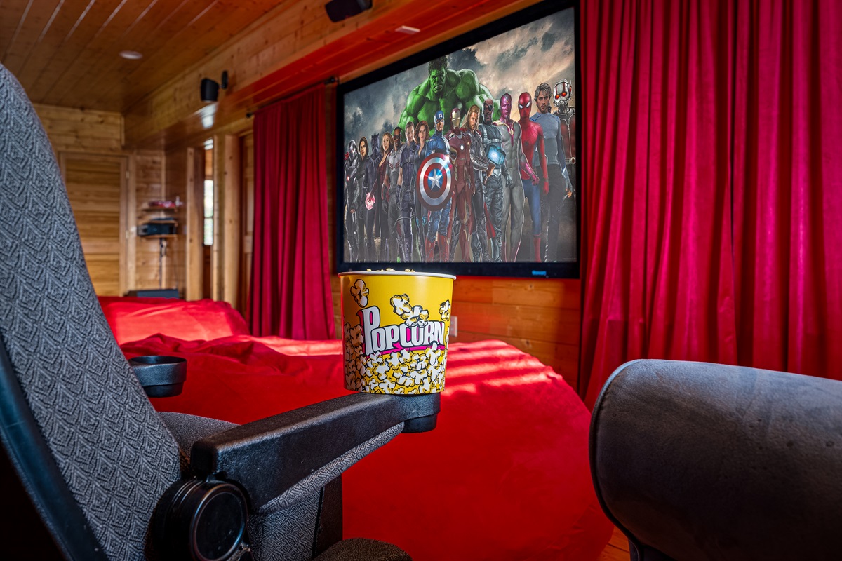 100-inch surround sound theater