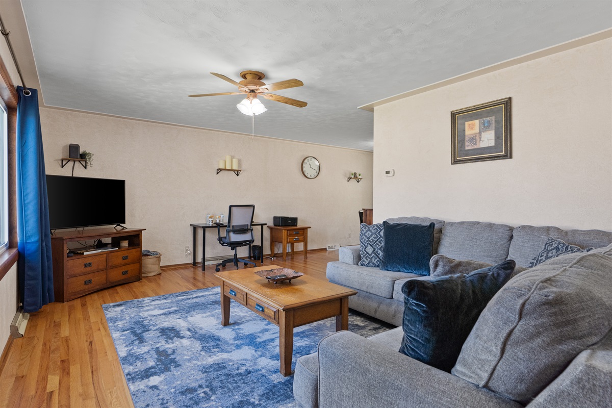 Main Living Room and Work Space