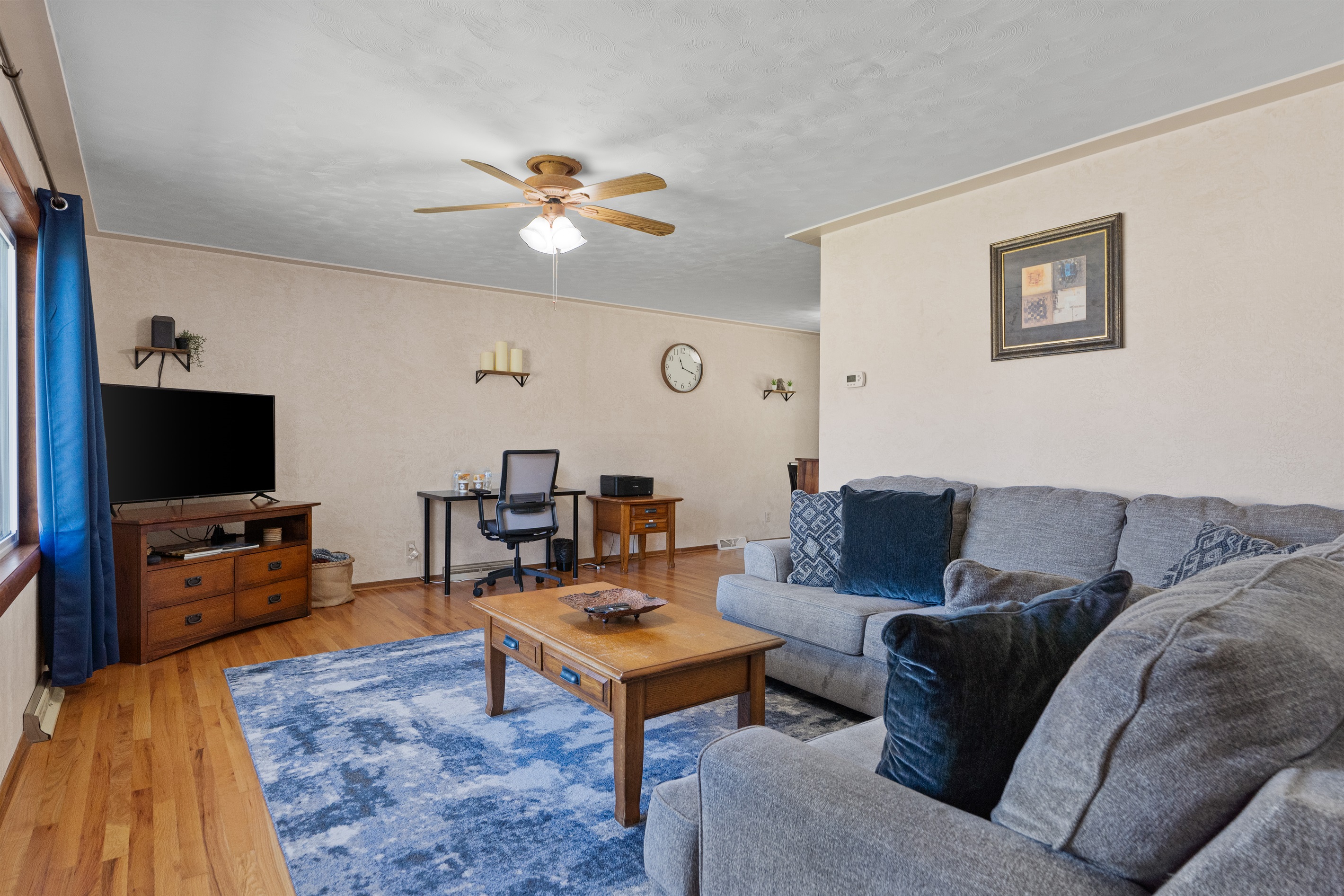 Main Living Room and Work Space