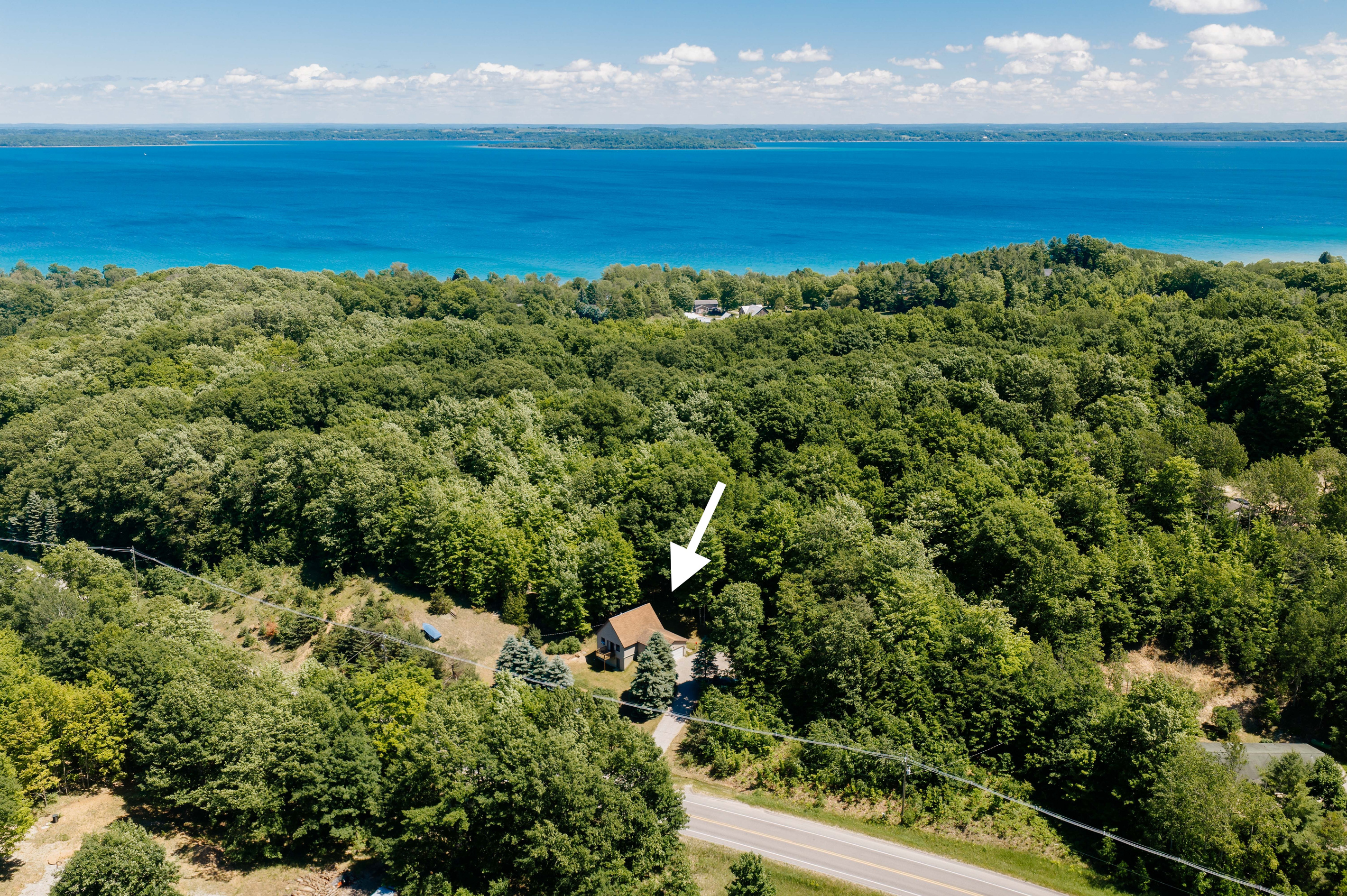 Tucked Into the Woods Near Lake Michigan