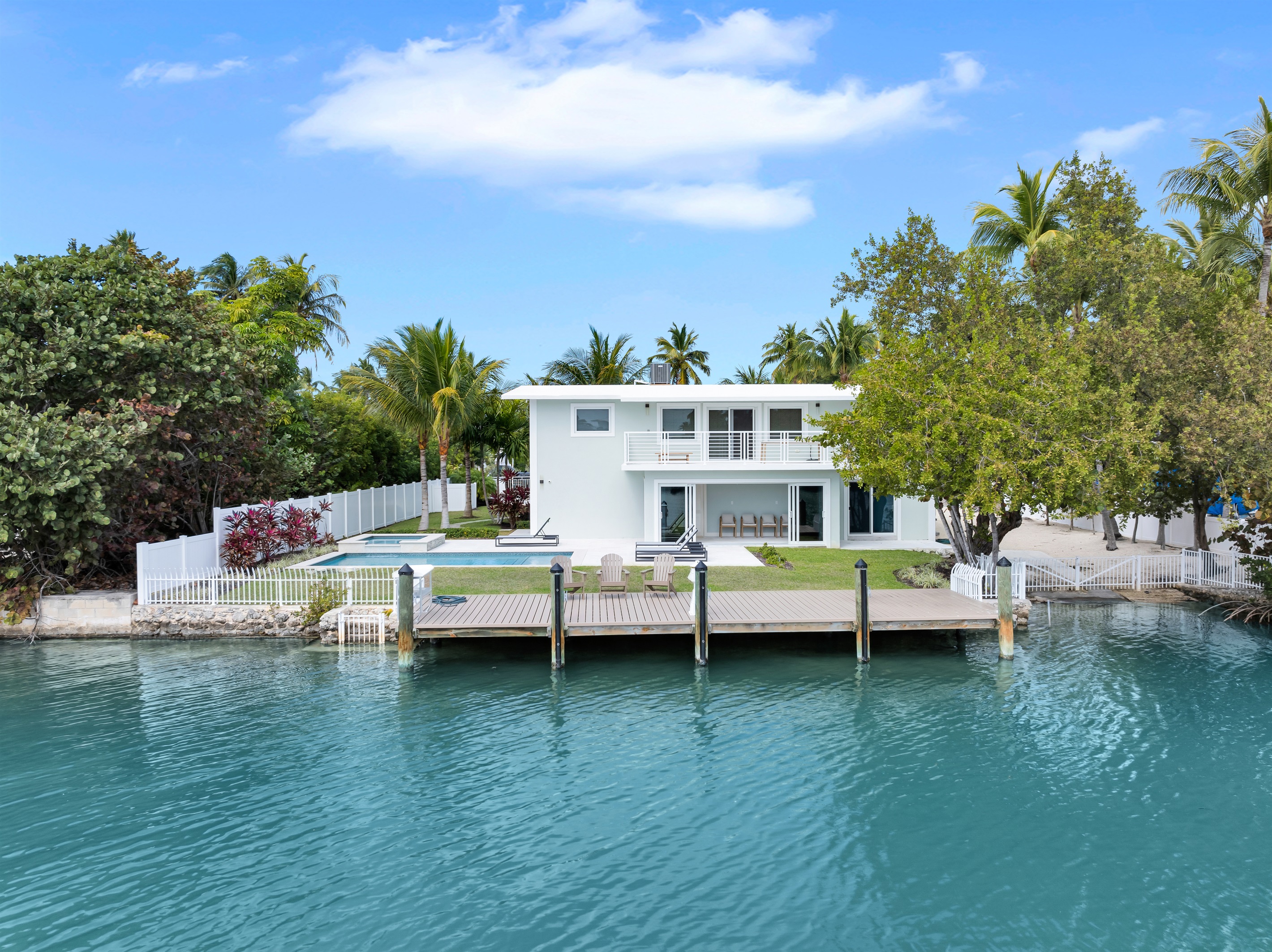 42' dock, private boat ramp.