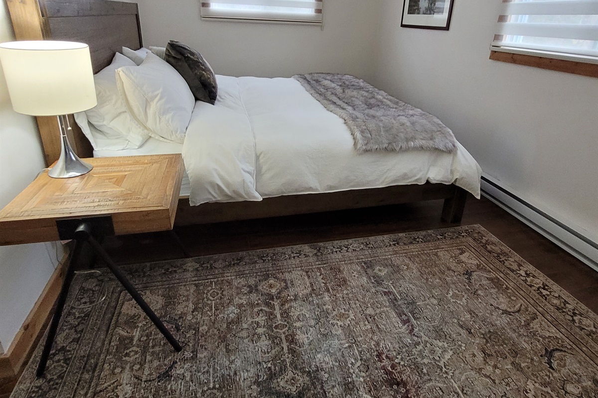 Spacious bedroom one