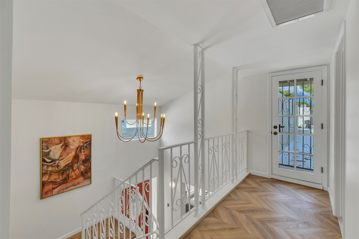 Upstairs Hall Above Entry