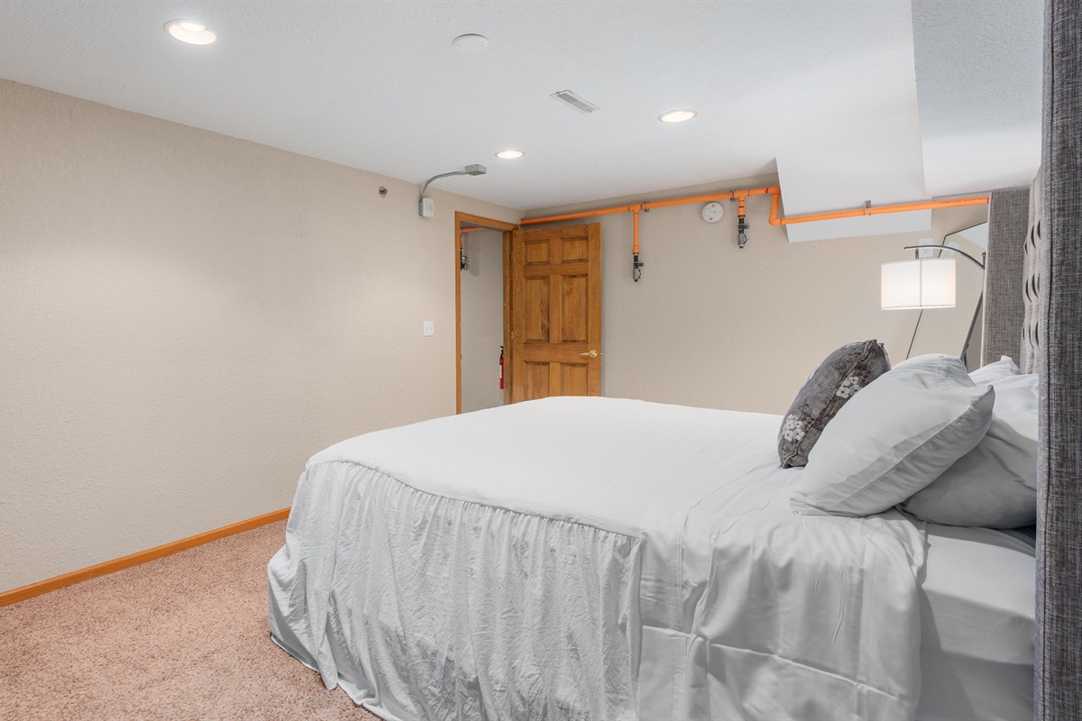 Enjoy the rare lack of daylight in these interior bedrooms to enjoy a great night's sleep!