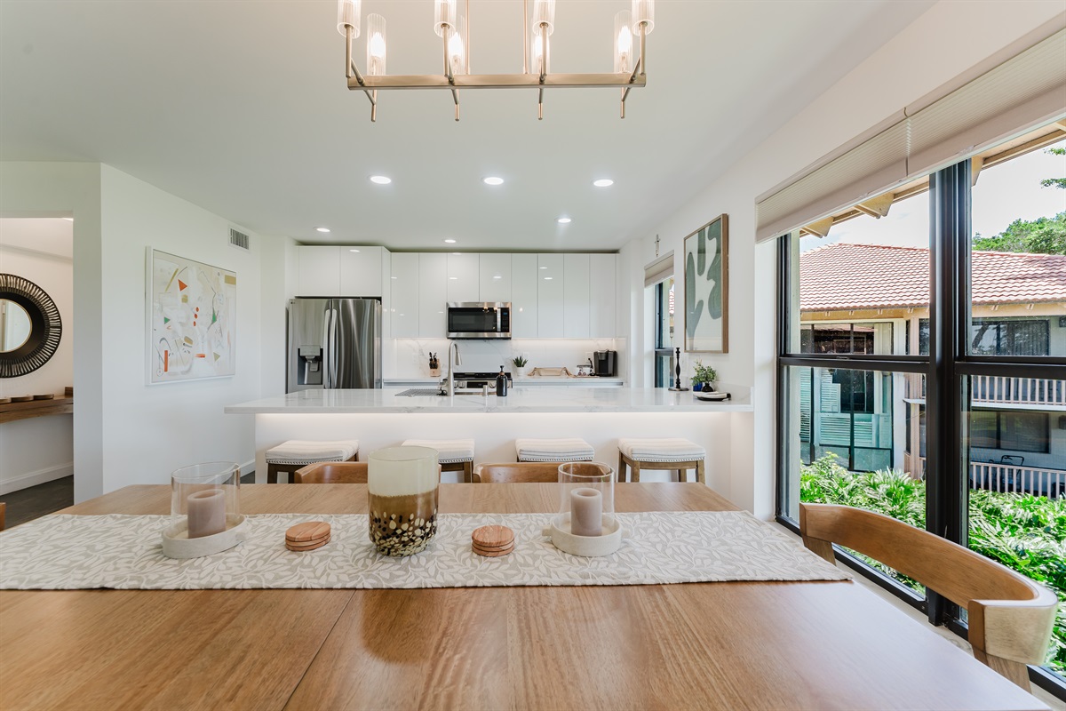 Elegant dining space perfect for family meals and entertaining
