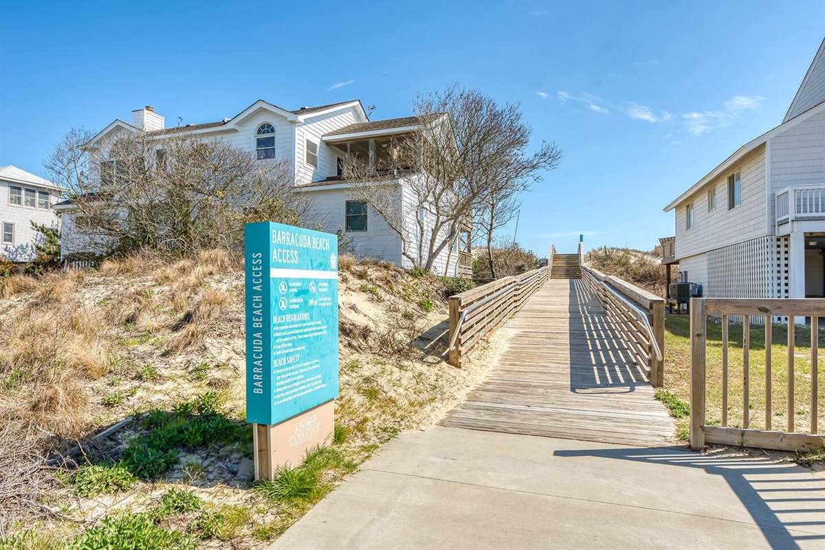 Beach access walkway located in the community. Short walk to beach!