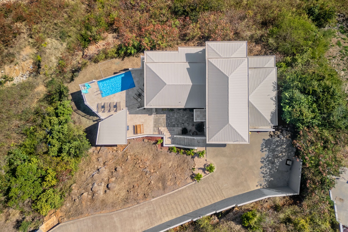 Your island getaway set in a lush, private setting.