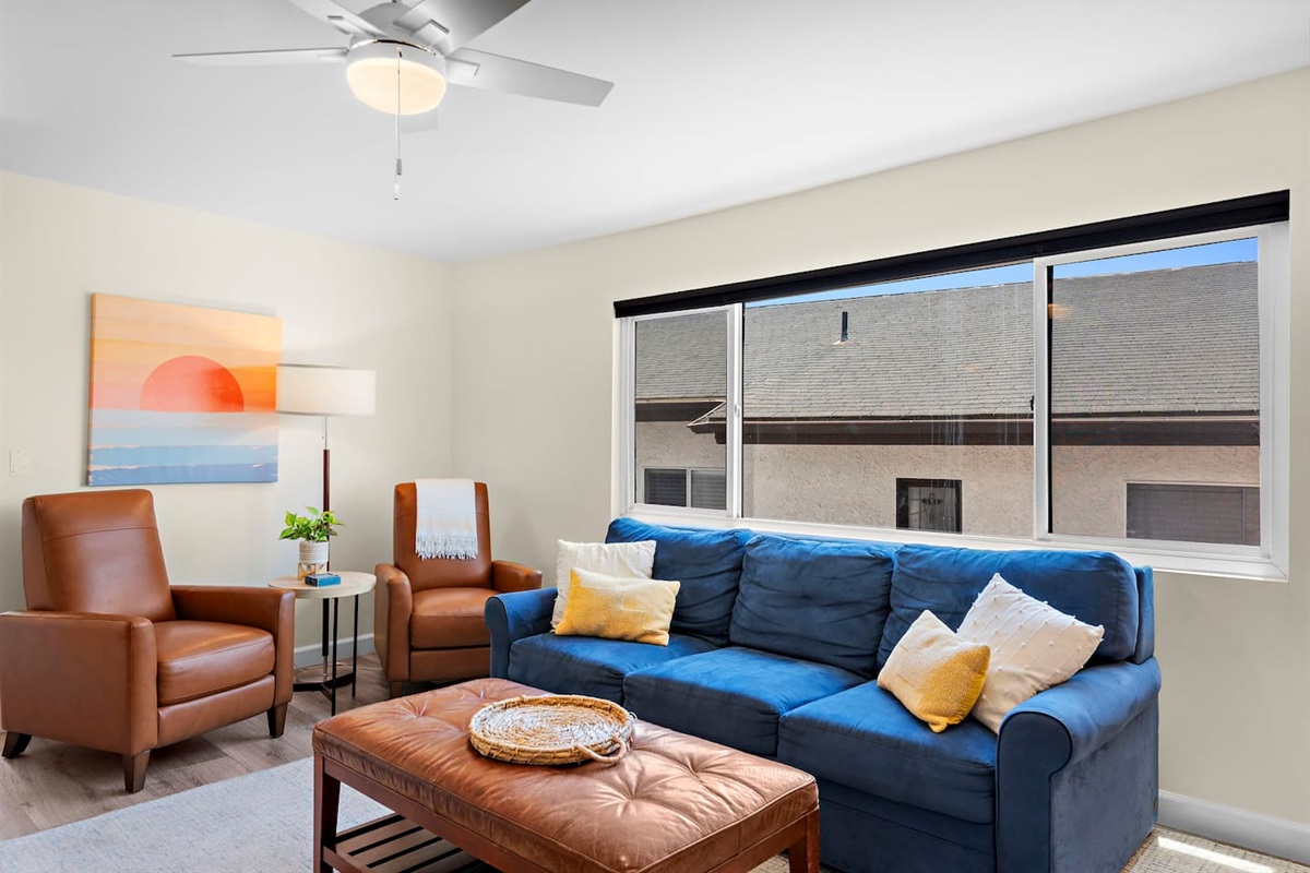 Plenty of comfortable seating