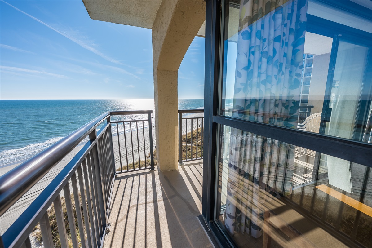 Amazing View from the Balcony!