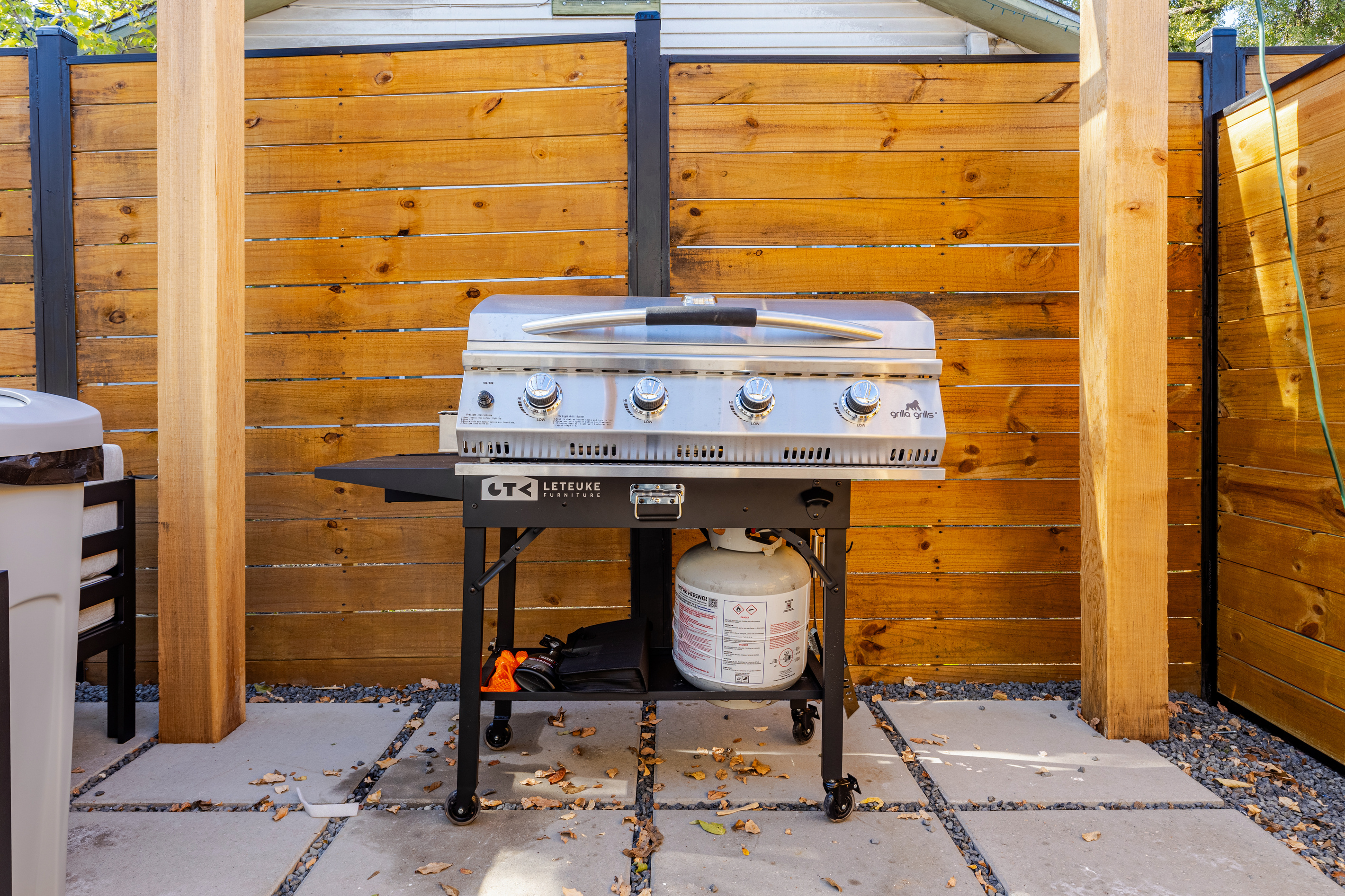 Unleash your culinary skills with this fantastic outdoor grill setup!