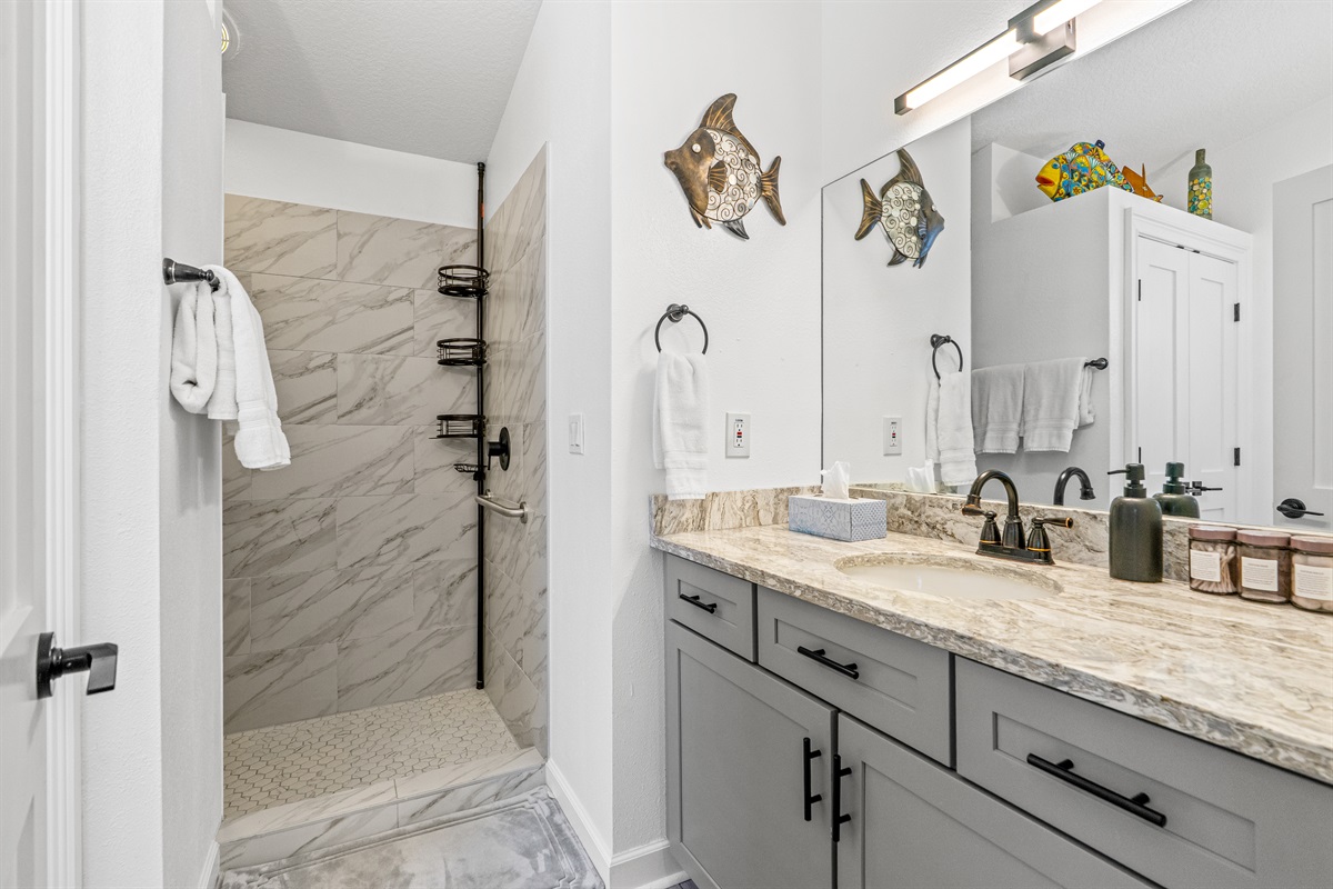 Updated Master Bathroom