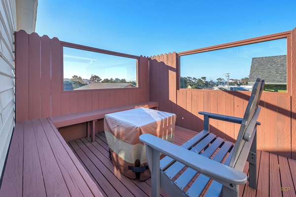 Deck with Fire Pit