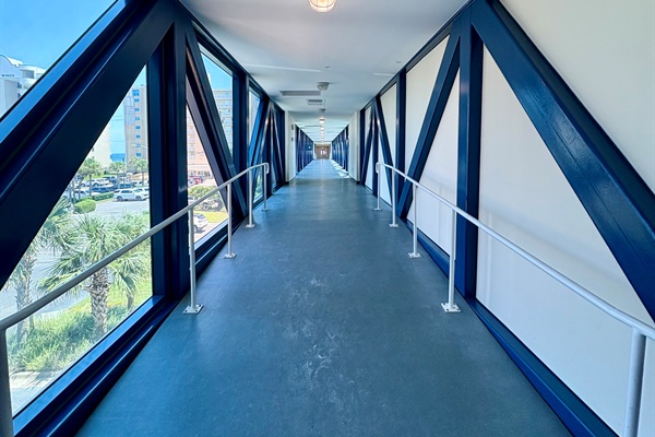 Air-Conditioned Pedestrian Bridge