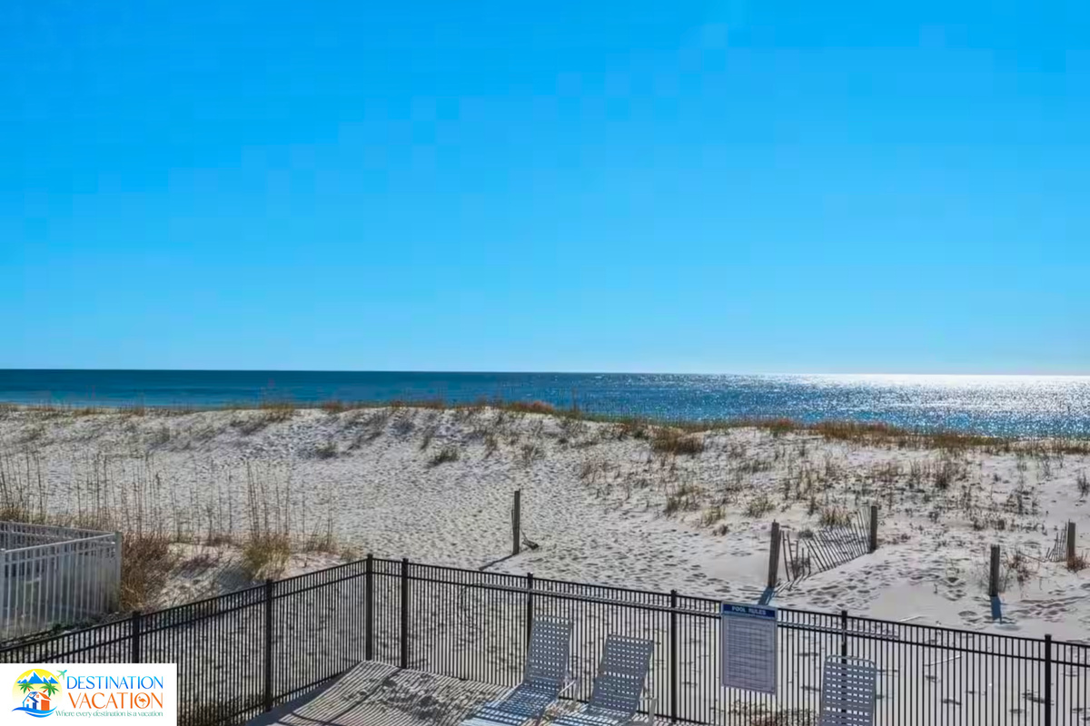 Endless Gulf views stretch beyond the private pool.