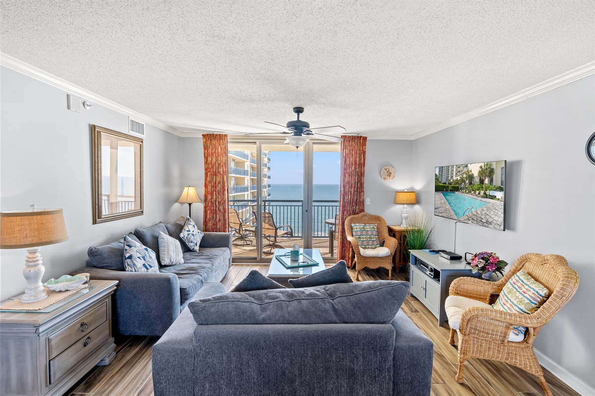 Living Room with Sleeper Sofa