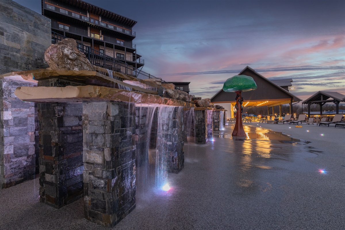 One-of-a-kind splash pad the kids won't forget!
