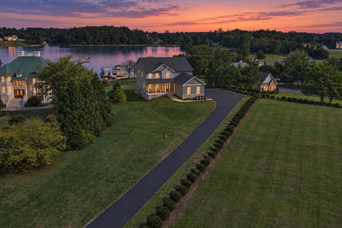 Picture-perfect Lake Anna sunsets from your own waterfront retreat.