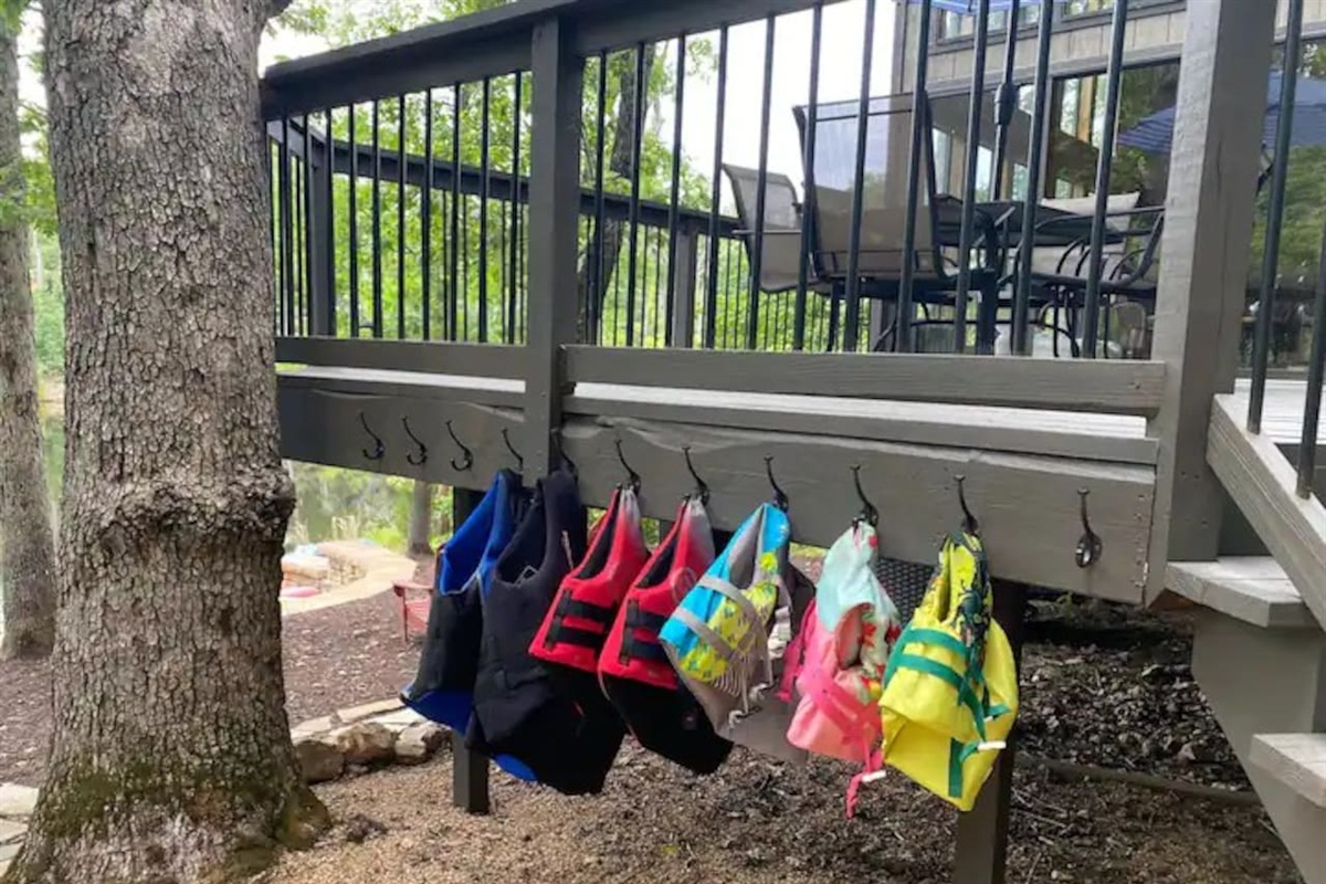 Life jackets provided for all ages