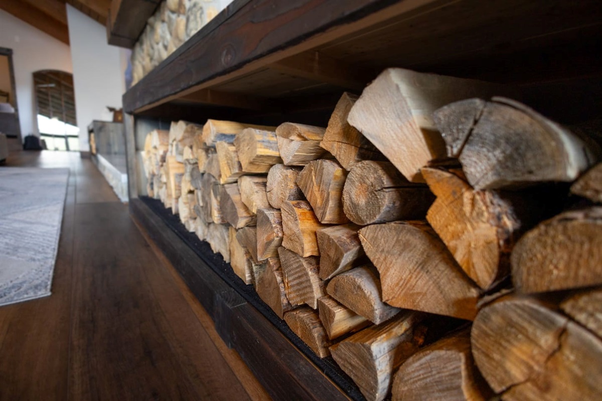 Yes, we provide firewood for every stay to be used in the indoor fireplace!