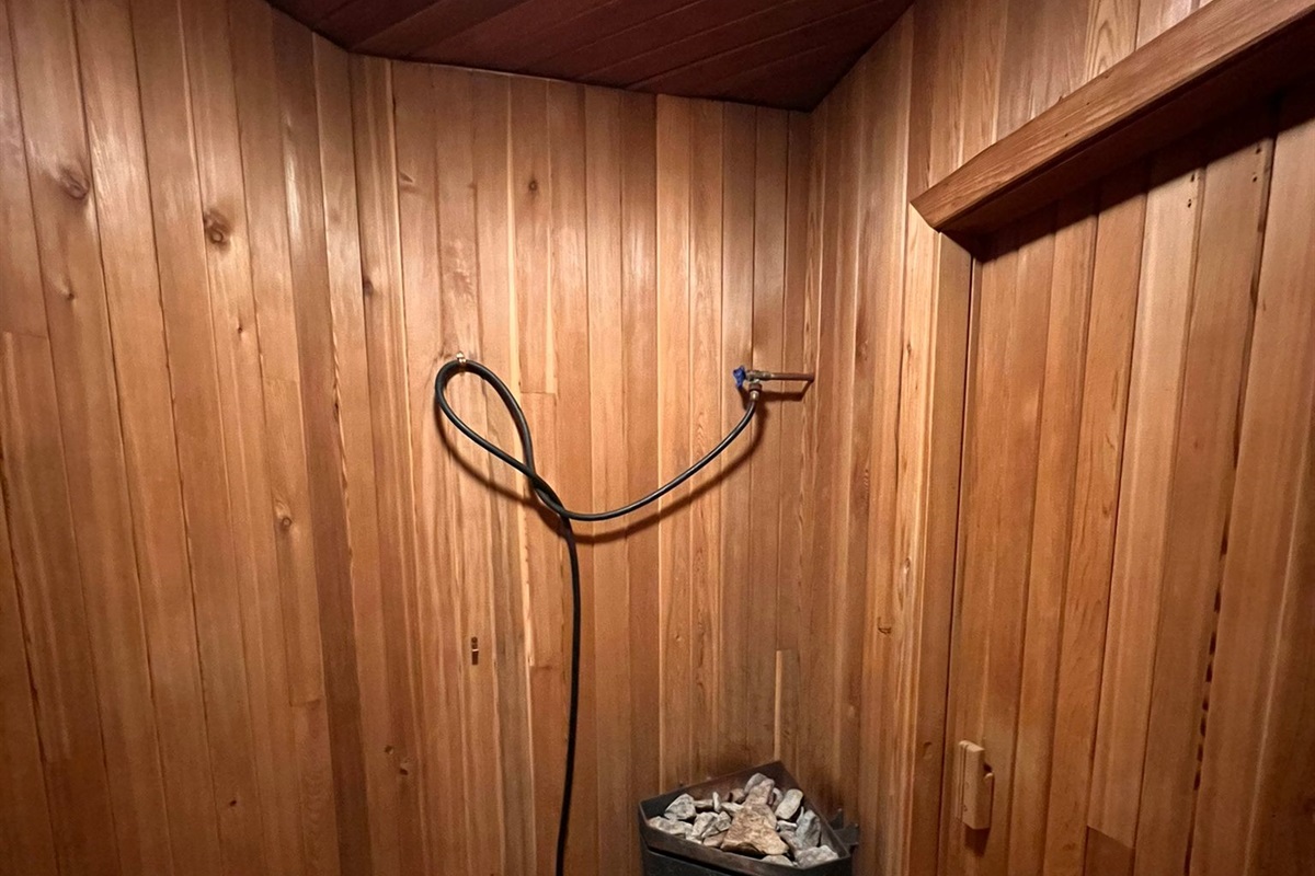 Sauna room