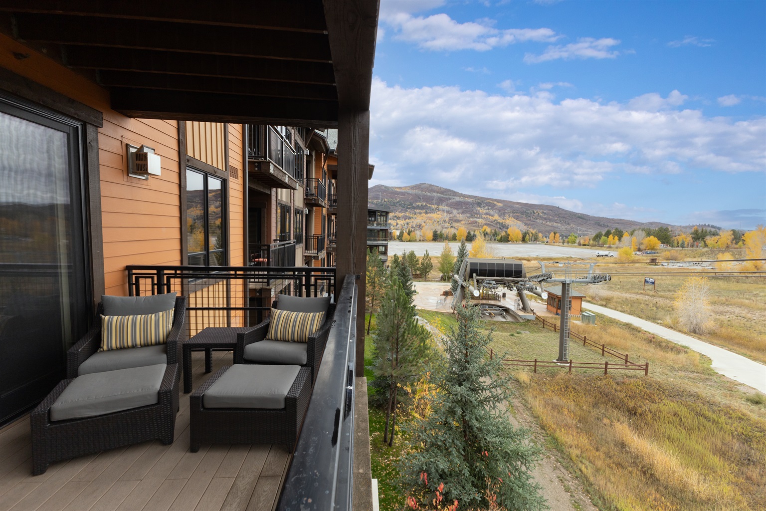 View from the Patio