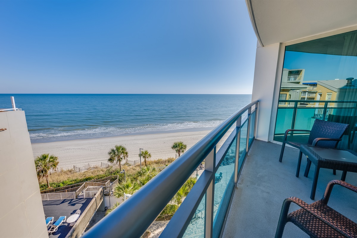 Breathtaking Views from Balcony!