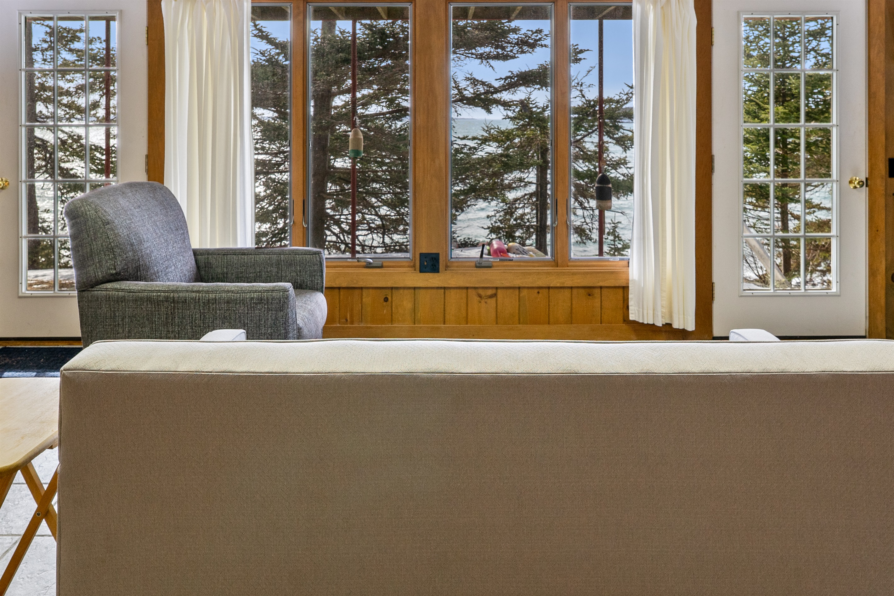 Ocean View From the Lower Level