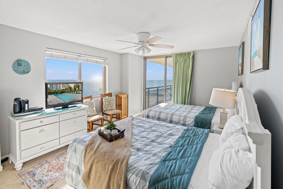 1 King and 1 Queen in 2nd Bedroom