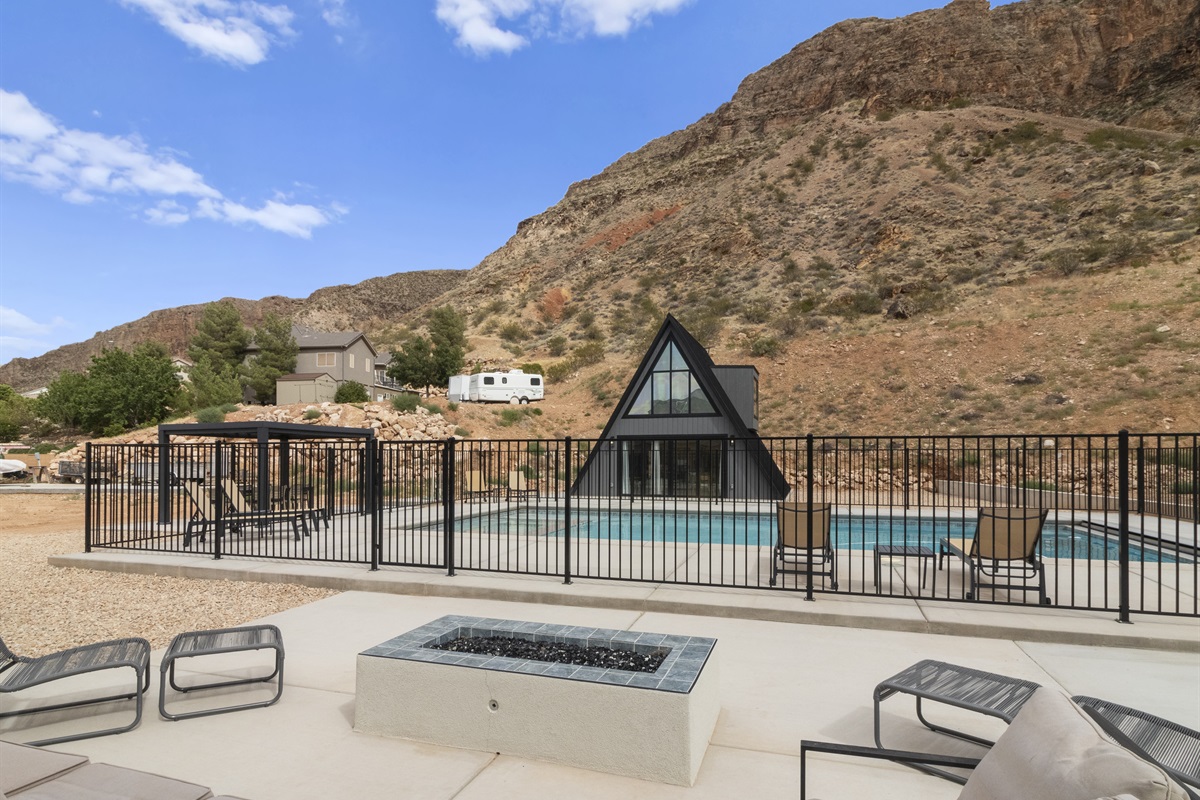 Exterior Poolside View
